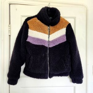 Teddy Fleece Jacket By Love Tree Small
